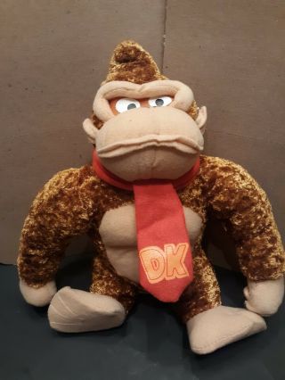 Donkey Kong Plush Stuffed Figure - 2004 - Nintendo - Kellytoy