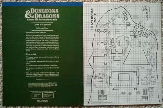 X3 - Curse of Xanathon (3rd printing) - Dungeons & Dragons - D&D TSR (NEAR) 3