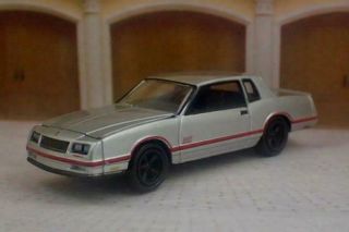 1987 87 Chevrolet Monte Carlo Ss V - 8 Sport Coupe 1/64 Scale Limited Edition W