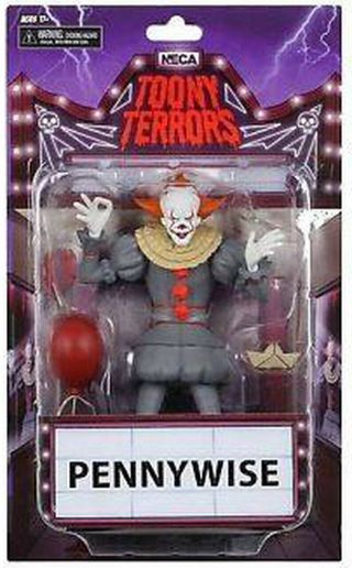 Neca Toony Terrors Pennywise (it 2018 Movie) 6 Inch Action Figure