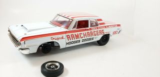 1/18 Highway 61 1964 Dodge 330 Superstock Ramchargers Drag Racer