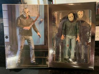 Neca Friday The 13th Scale Ultimate Part 3 Jason Action Figure,  7 "