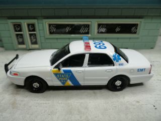Green Light Police Ford Crown Vic Jersey Emt State Police Custom Unit