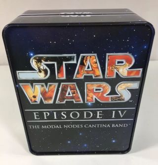 Star Wars Episode Iv Modal Nodes Cantina Band Commemorative Tin 2006 Lunchbox
