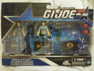 Gi Joe 50th Anniversary - Sneak Attack - Specialist Dusty And Bazooka Only