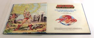 1987 Masters Of The Universe DEMONS OF THE DEEP Spanish vintage hardcover book 7