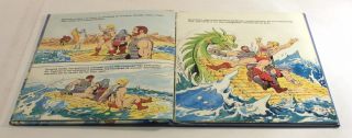 1987 Masters Of The Universe DEMONS OF THE DEEP Spanish vintage hardcover book 8