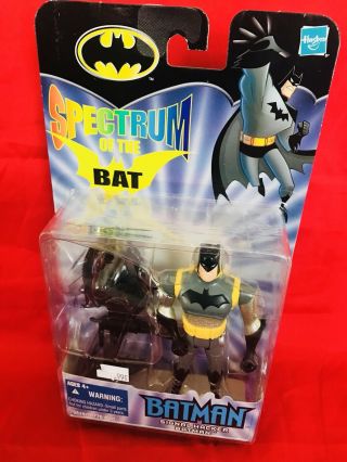 Vintage Batman Spectrum Of The Bat Signal Hacker Batman Moc 2002 Hasbro