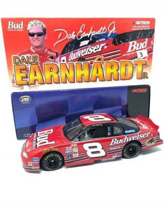 1:24 Dale Earnhardt Jr 2000 8 Budweiser Chevy Monte Carlo Rookie Year Car.