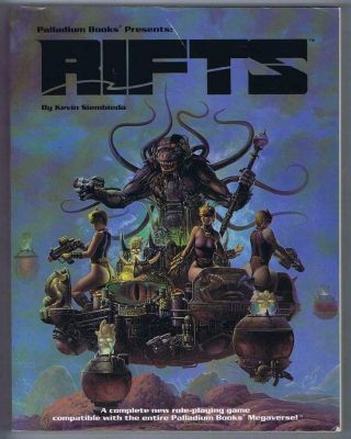 Rifts: Role - Playing Game (rifts Rpg Core Rulebook 1990 Palladium Books 800)