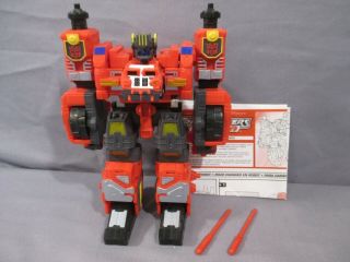 Transformers Armada Overload W/ Rollout 100 Complete 2002 Hasbro