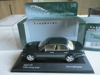 Vanguards 1/43 Jaguar Xj6 " British Racing Green " Limited Va09101