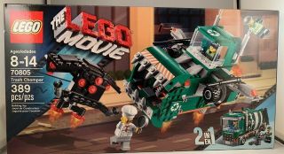 The Lego Movie 70805 Trash Chomper 3 Exlusive Minifgures 2in1 Retired