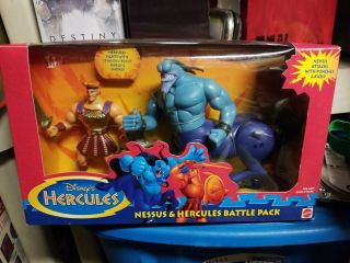 1997 Disney’s Hercules,  Nessus & Hercules Battle Pack,  Box (mattel)