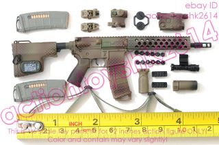 1/6 Scale Damtoys 78042 Fbi Hrt Agent (hostage Rescue Team) - M4 Carbine Set