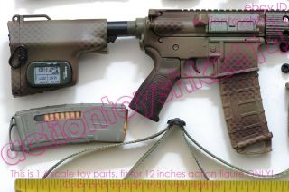 1/6 Scale DAMTOYS 78042 FBI HRT AGENT (HOSTAGE RESCUE TEAM) - M4 carbine set 4