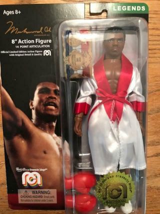 Mego Legends Muhammad Ali 8 " Action Figure 6321/10000