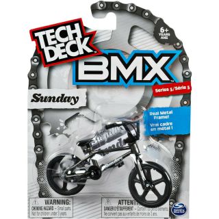 Tech Deck Bmx Finger Bikes Series 5 Sunday Flick Tricks Real Metal Frame