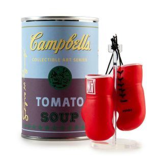 Kidrobot ANDY WARHOL CAMPBELL ' S SOUP CAN Mini Art Series 2 VINYL BOXING GLOVES 2