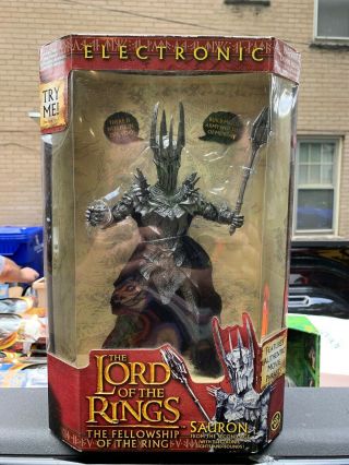 Toy Biz Lord Of The Rings Electronic / Sauron / Fellowship Of The Ring 2002