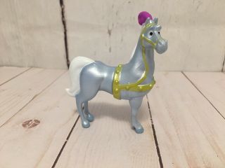 Disney Princess Cinderella Royal Blue Horse Pvc 3 " Figure