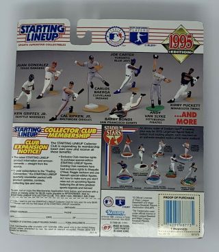 Starting Lineup Tom Pagnozzi 1995 action figure 2