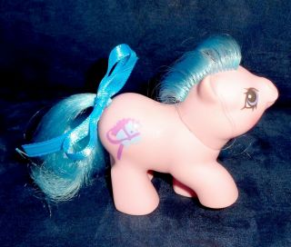 Rose: My Little Pony Vintage Newborn Twin Baby Sniffles NEAR G1 2