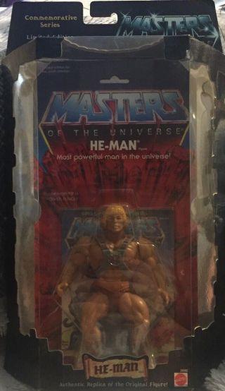 Motu,  Commemorative He - Man,  Misb,  Box,  Moc,  Masters Of The Universe,  Figure