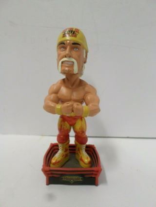 2003 Wwe Hollywood Hulk Hogan Rumble Heads Bobble Head Figure Hulk Still Rules