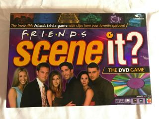 Scene It? Friends Dvd Game Mattel 2005 Complete