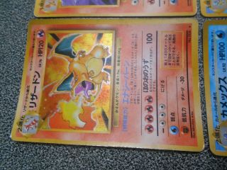 Pokemon Card Old Base Set x9 Holo Charizard Blastoise Venusaur Evolutions 52 2