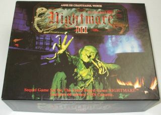 Nightmare 3 The Video Board Game Vhs Anne De Chantraine Witch