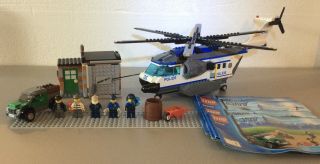 Lego City Police Helicopter Surveillance Great Set