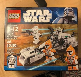 7913 Lego Star Wars Clone Trooper Battle Pack Arf Trooper Bomb Squad Set