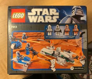 7913 LEGO Star Wars CLONE TROOPER BATTLE PACK ARF Trooper Bomb Squad set 2