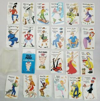Vintage 70 ' s Whitman Old Maid Card Game 2