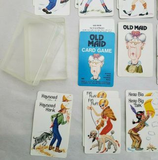 Vintage 70 ' s Whitman Old Maid Card Game 4