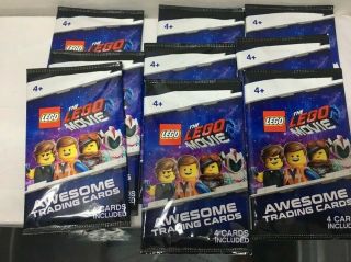 Lego Movie 2 Trading Cards X 9 4 Cards In Each Package 5005775