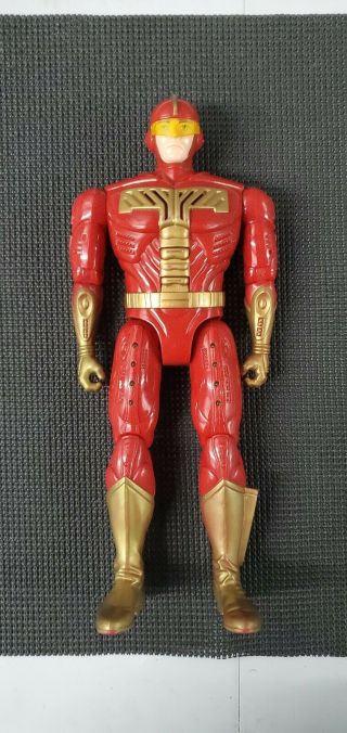 Vintage 1996 Tiger Electronics Talking Turbo Man Deluxe Action Figure