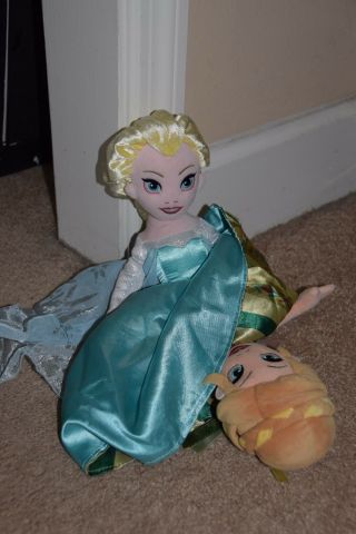 Disney Frozen Elsa Anna Inside Out Plush Doll