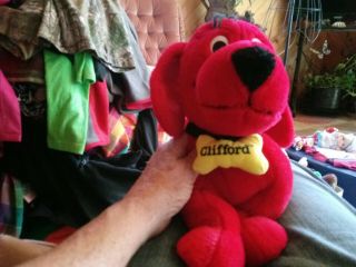 Clifford the Big Red Dog Plush Stuffed Animal Toy 14 