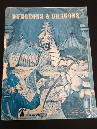Tsr Dungeons And Dragons Rules Book 2001 Second Edition 9031 1978