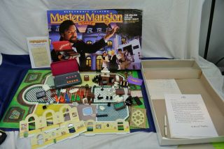 VIINTAGE ELECTRONIC TALKING MYSTERY MANSION GAME,  PARKER BROS.  40380,  1995 HASBRO 8