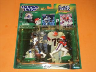 1998 Starting Lineup Emmitt Smith Classic Double Dallas Florida Football Figures