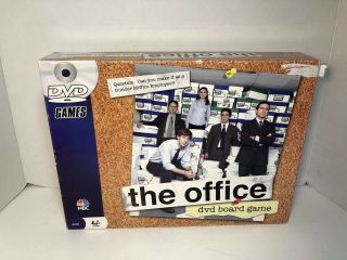 The Office Dvd Board Game Complete 2008 Pressman Nbc Dunder Mifflin - Unpunched