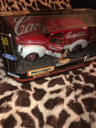 Matchbox 1940 Ford Sedan Delivery Campbell ' s Soup Diecast 2