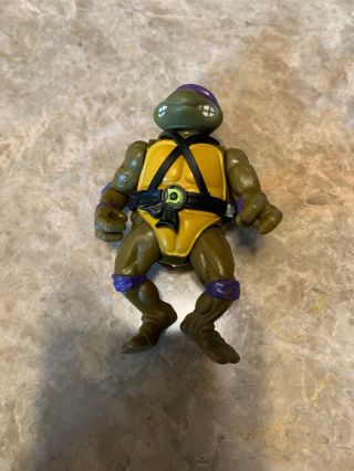 Playmates 1988 Teenage Mutant Ninja Turtles Donatello Action Figure Soft Head