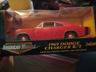 Ertl American Muscle 1969 Dodge Charger R/t 1:18 Scale Diecast Car