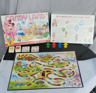 Vintage 1999 Candyland Board Game By Milton Bradley Complete Set