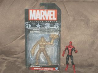 Spider - Man And Sandman (all Sand Variant) - Marvel Universe 4 Inch Action Figure